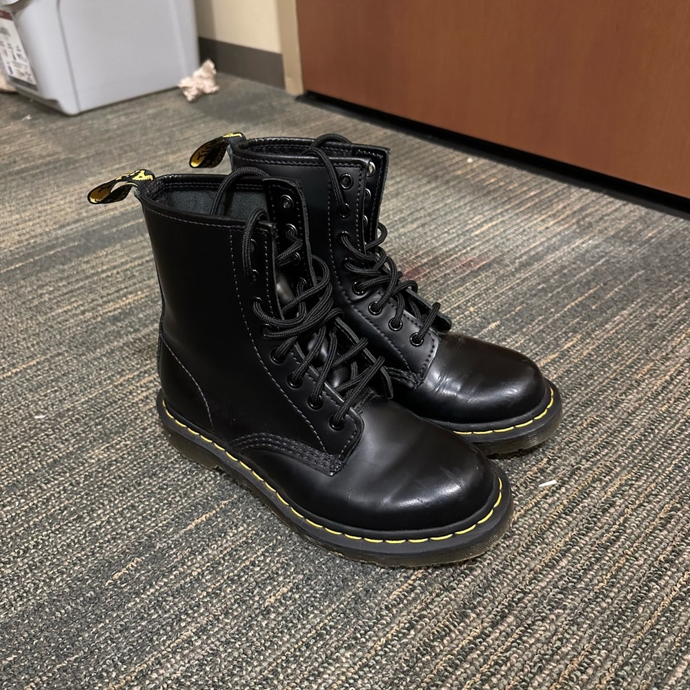 Dr. Martens 1460 Women's Smooth Leather Lace-Up Boots